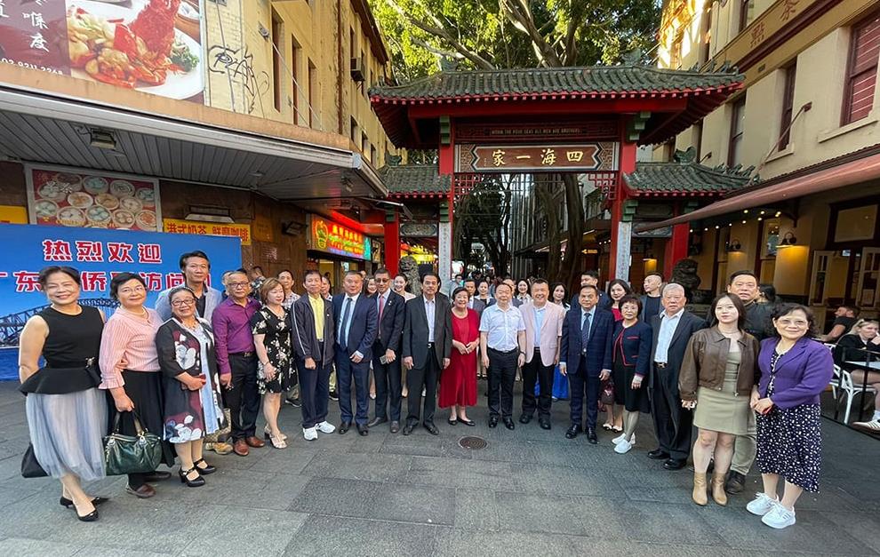 澳洲廣東僑團總會澳大利亞粵商會 聯同深圳僑社歡迎廣東省僑聯到訪